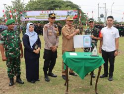 Gelar TMMD di Desa Sumber Kradenan Blora, Bangun Jalan Rabat Beton 280 Meter