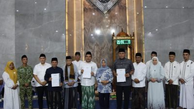 Safari Ramadhan Perdana Bupati Blora dan Jajaran di Masjid Moetiah